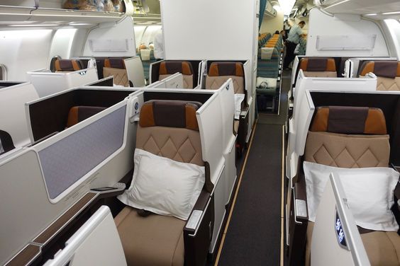 Etihad Airways Business Class